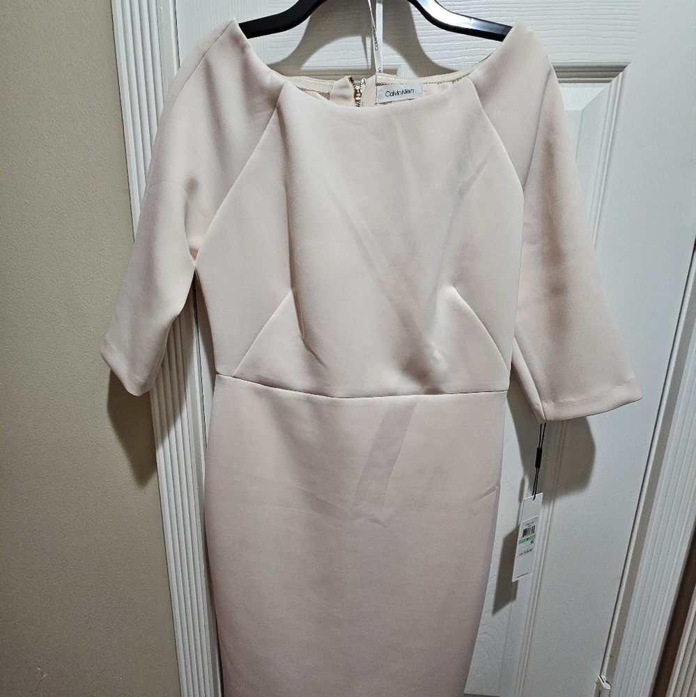 Calvin Klein 3/4 sleeve knee length